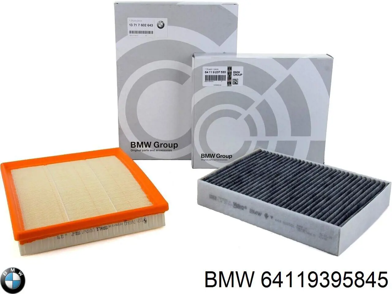 Фільтр повітряний обігрівача BMW 64119395845 ціна, від 15.67 USD