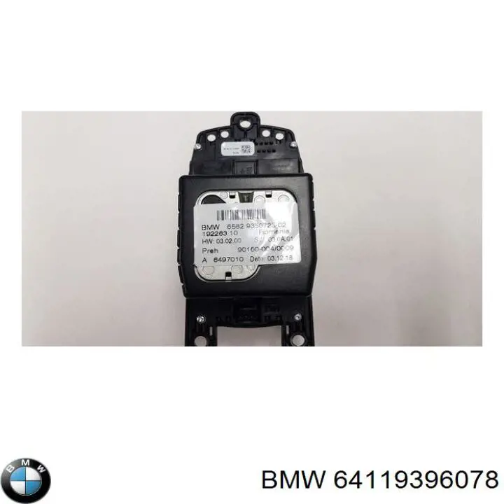 Регулятор вентилятора обігрівача BMW 64119332031 ціна, від 258.28 USD