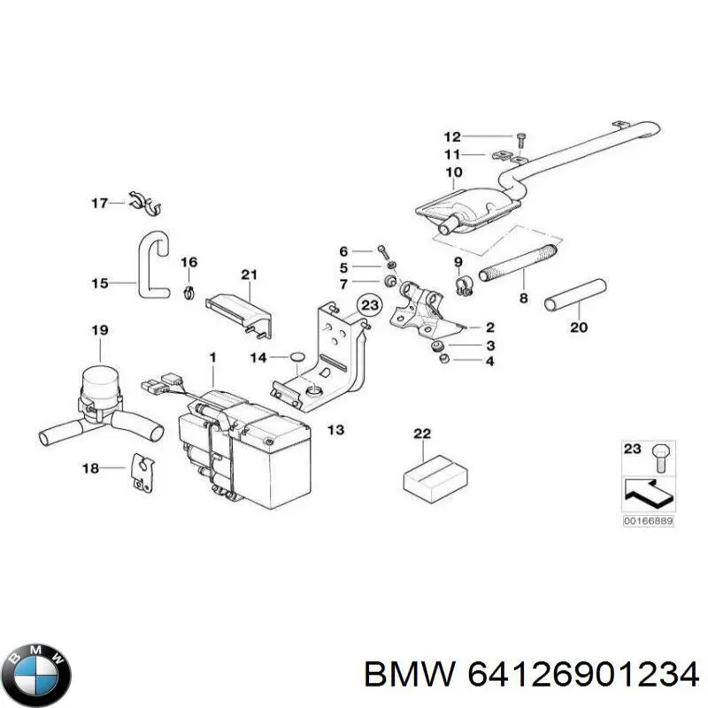 64126901234 BMW 