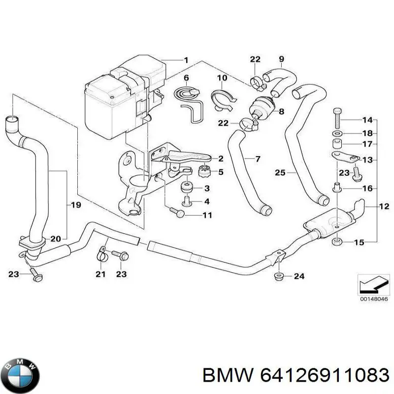 64126911083 BMW 