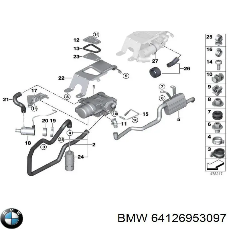  64126953097 BMW