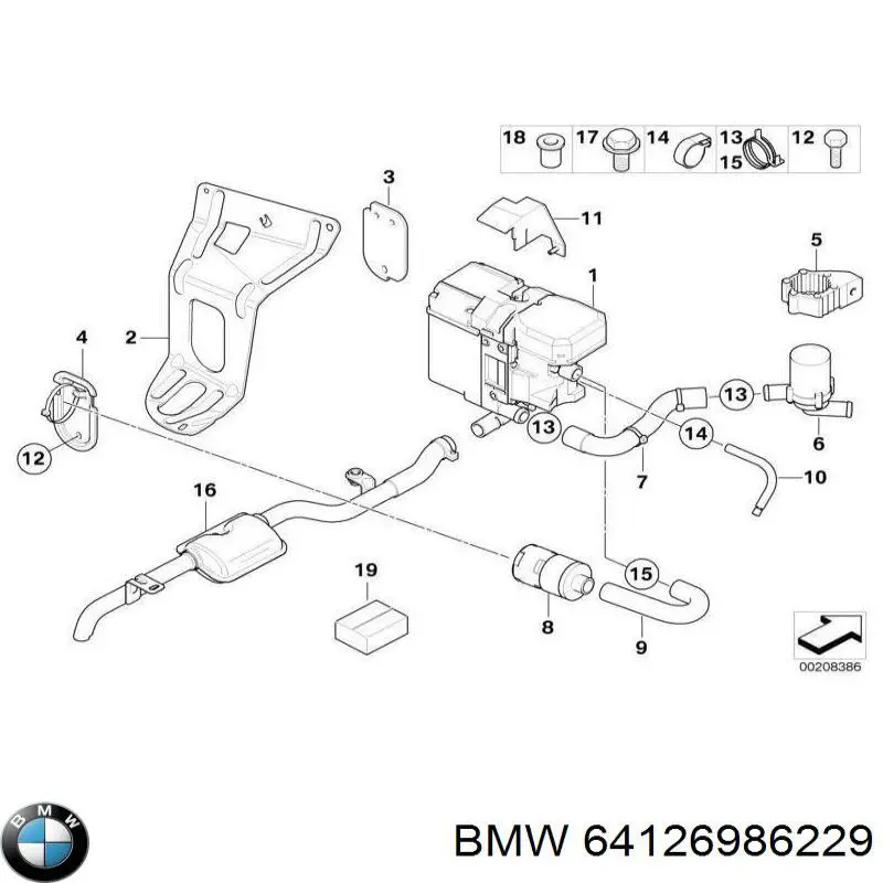 64126986229 BMW 