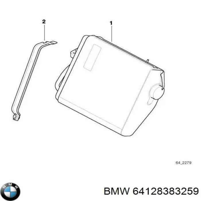 64128383259 BMW 