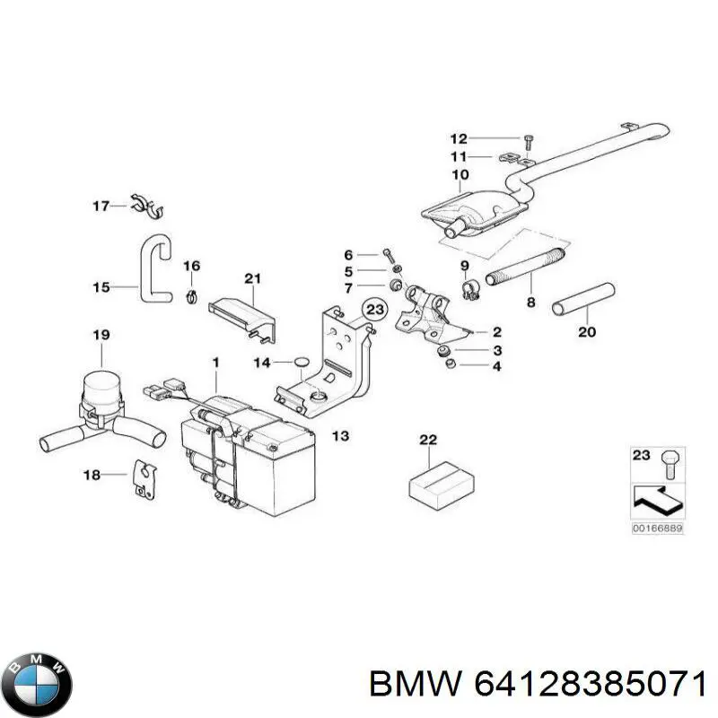  BMW 64128385071 ціна, від 1789.95 USD