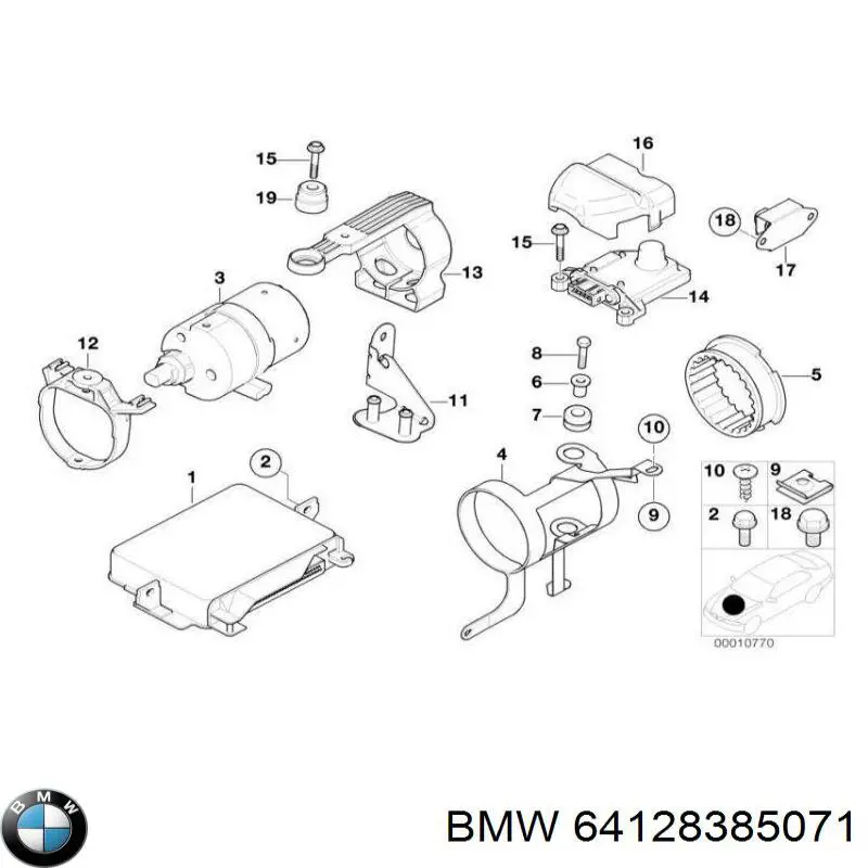 64128385071 BMW 