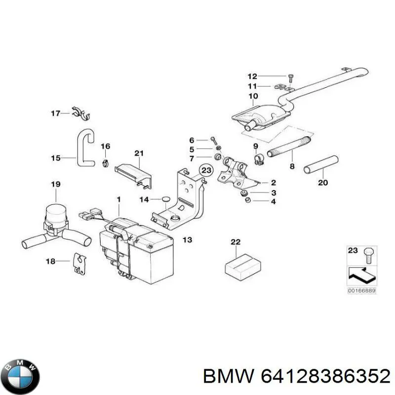 64128386352 BMW 