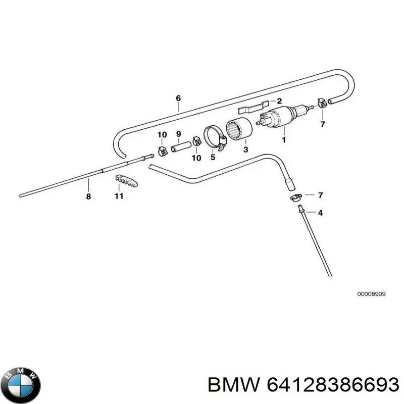 64128386693 BMW 