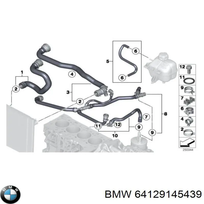 Купити 64129145439 BMW Електропідігрівач охолоджуючої рідини