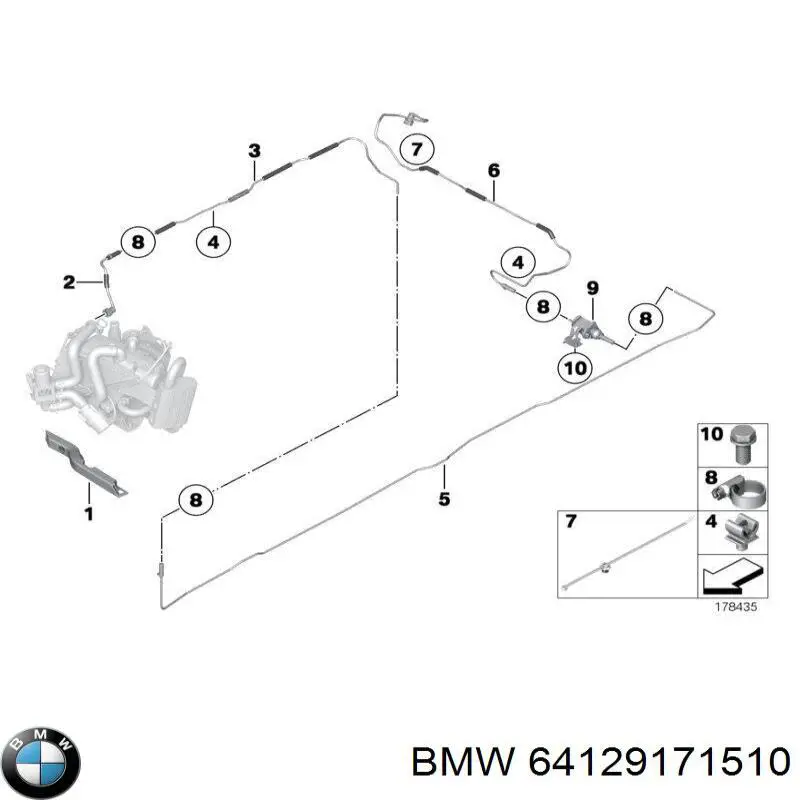 64129171510 BMW 
