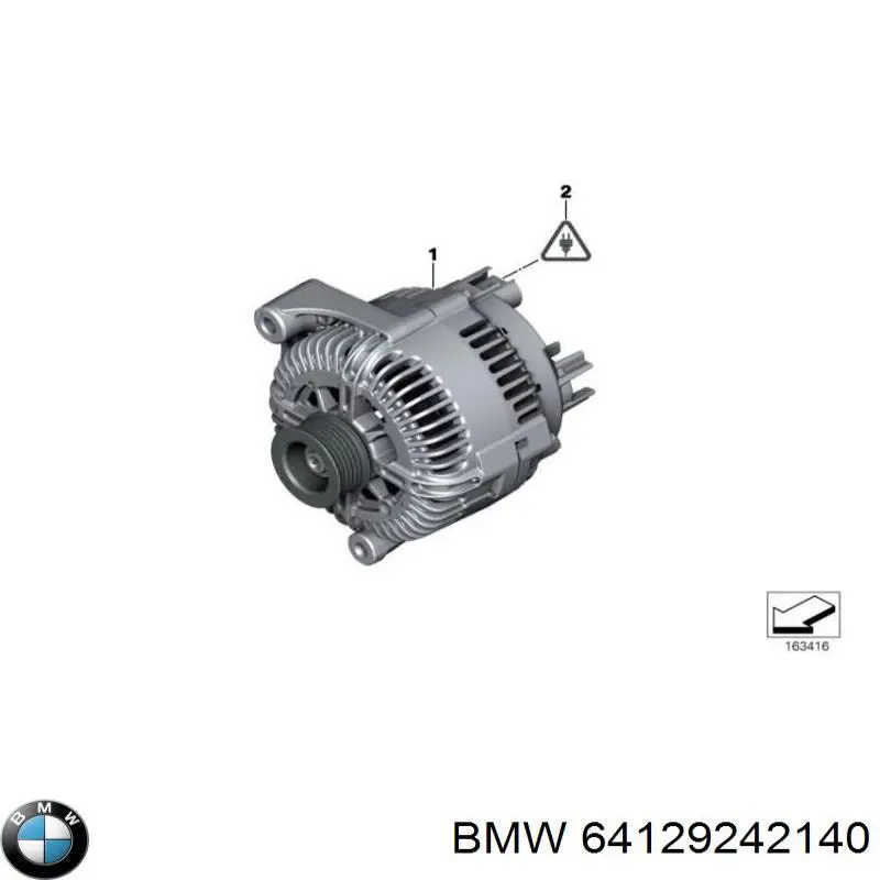 64129242140 BMW 