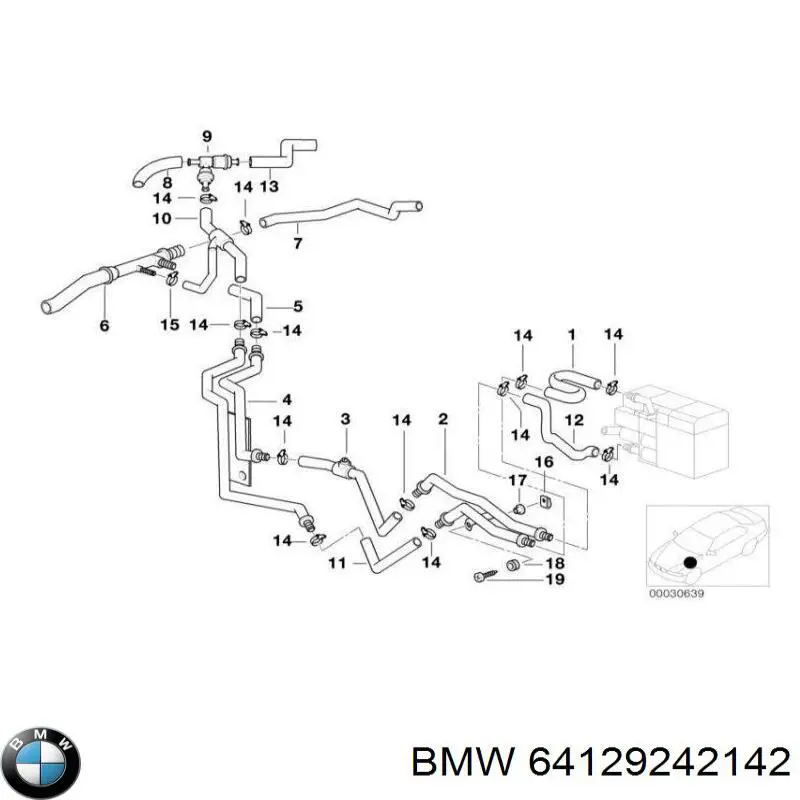 64129242142 BMW 