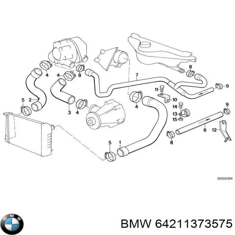  BMW 64211373575 ціна, від 30.98 USD