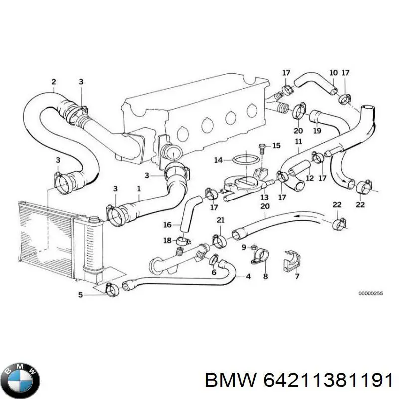  BMW 64211381191 ціна, від 65.85 USD