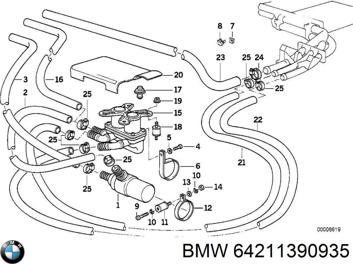 64211390935 BMW 