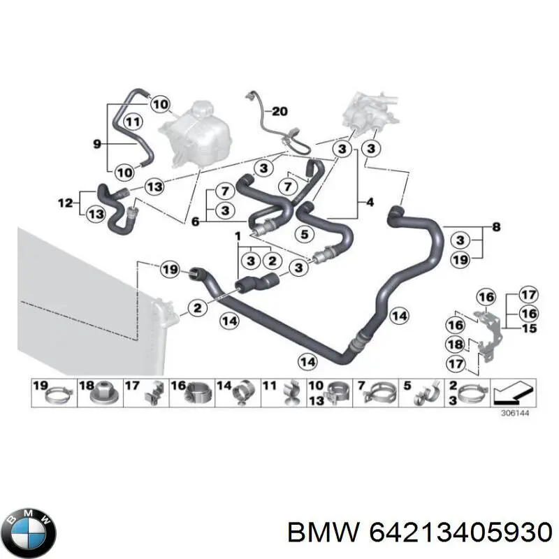  BMW 64213405930 ціна, від 3.58 USD