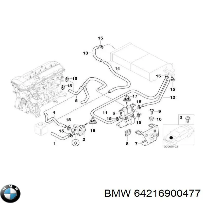 64216900477 BMW 