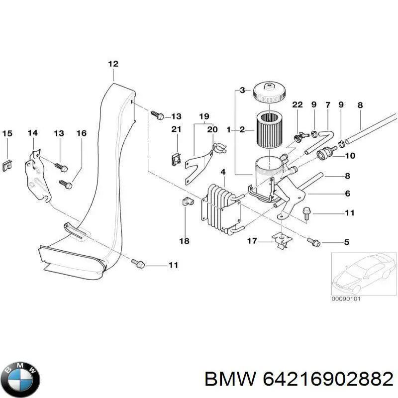 64216902882 BMW 