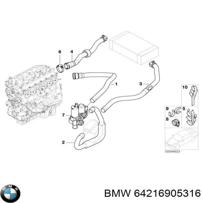 64216905316 BMW 