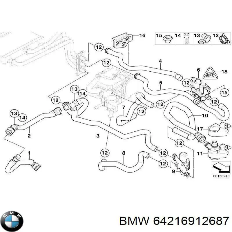 64216912687 BMW 