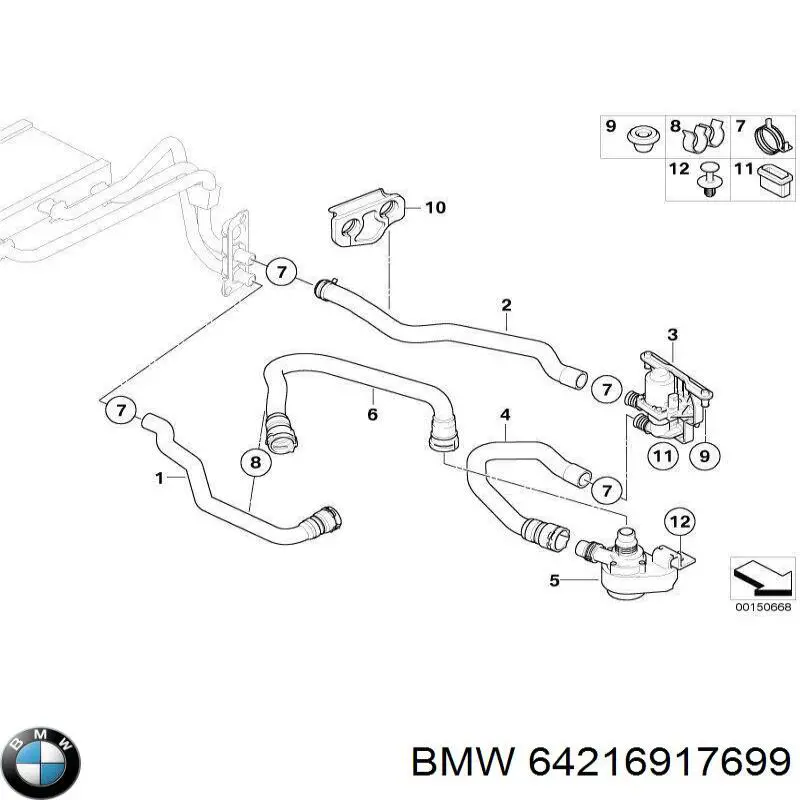 64216917699 BMW 