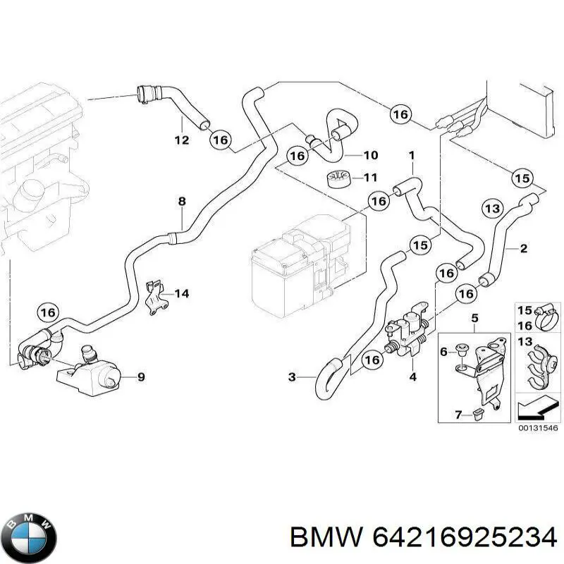 64216925234 BMW 