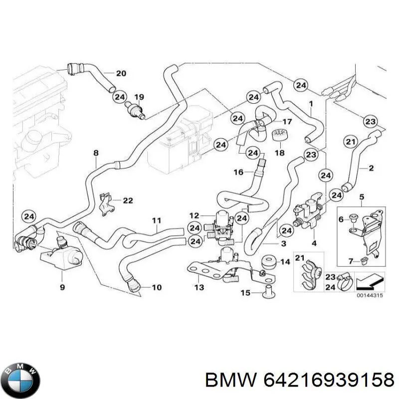 64216939158 BMW 