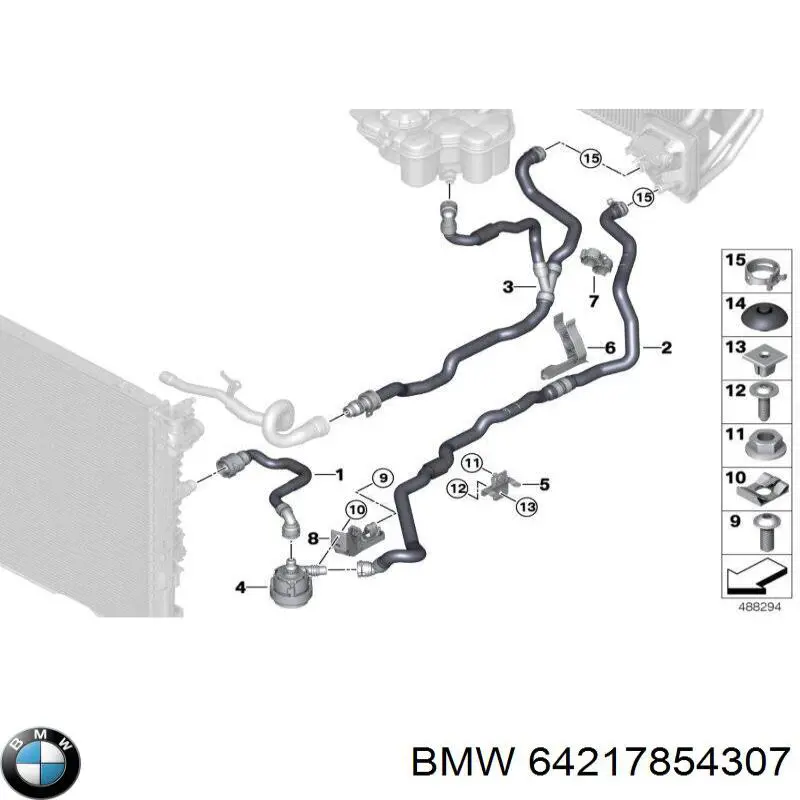 64217854307 BMW 