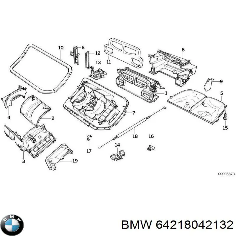  BMW 64218042132 ціна, від 113.57 USD