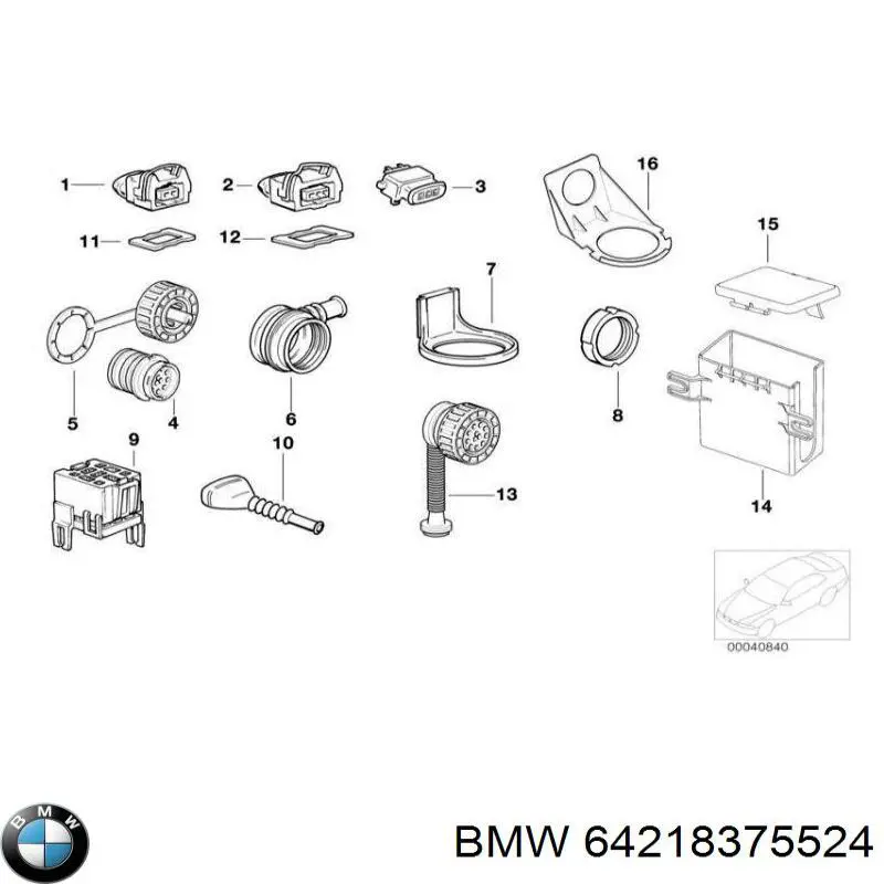  64218375524 BMW