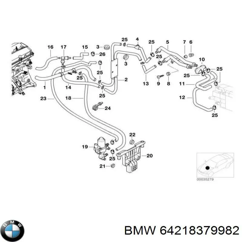 64218379982 BMW 