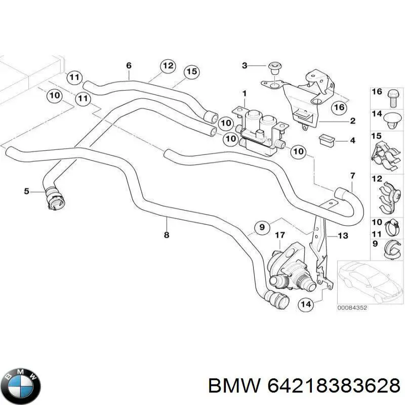 64218383628 BMW 