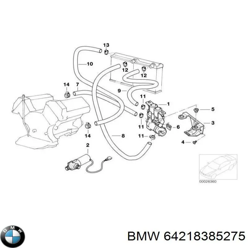  64218385275 BMW