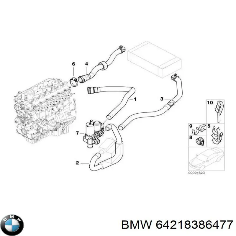 64218386477 BMW 
