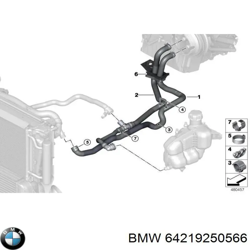 64219250566 BMW 