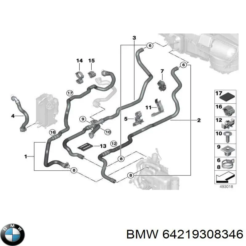  64219308346 BMW