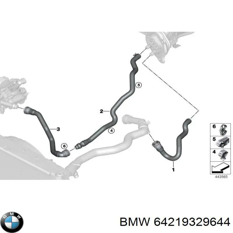 64219329644 BMW 