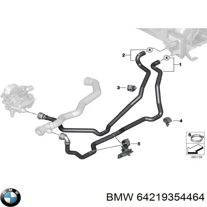 64219354464 BMW 