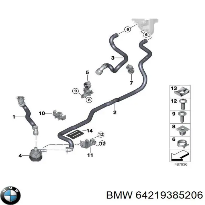 64219385206 BMW 