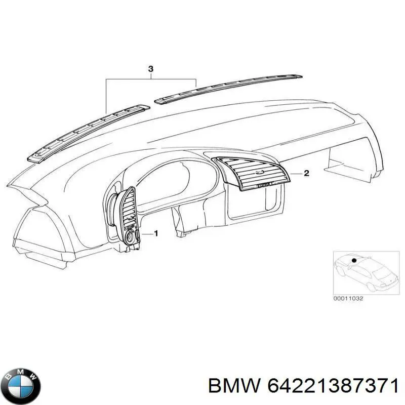  BMW 64221387371 ціна, від 176.80 USD