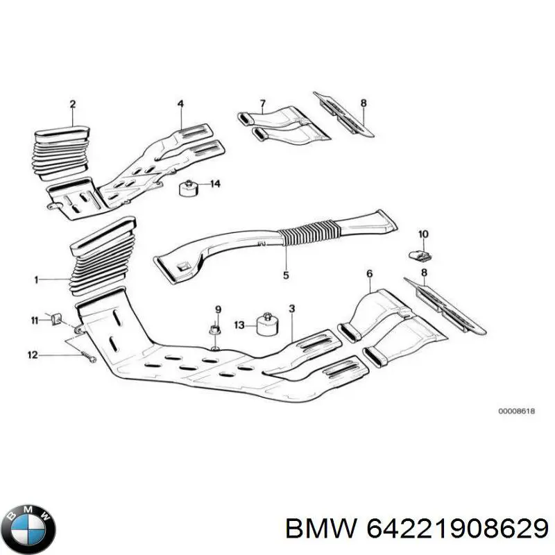 64221908629 BMW 