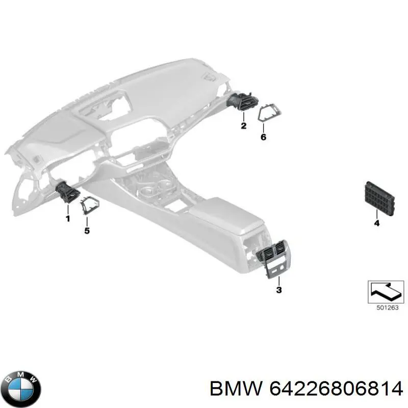 64226806814 BMW 