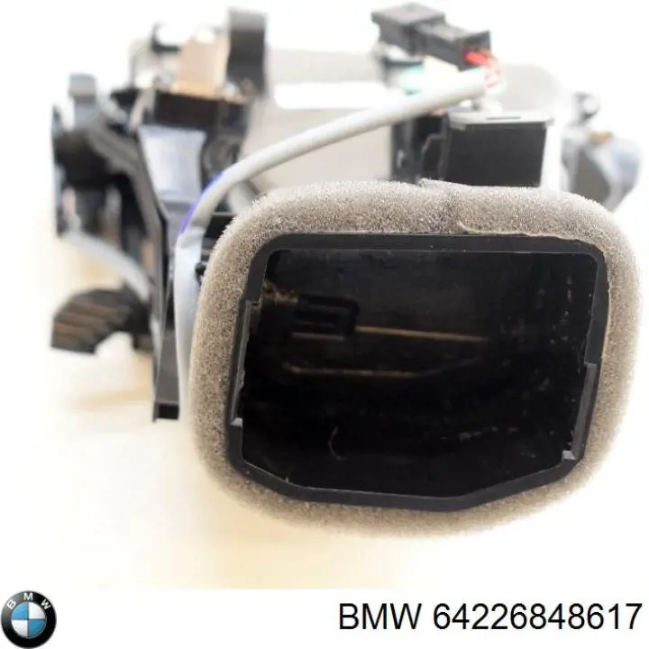 Повітропровід, розподільник повітря під "торпедо", лівий BMW 64226848617 ціна, від 12.67 USD