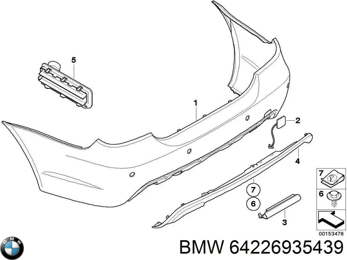 64226935439 BMW 