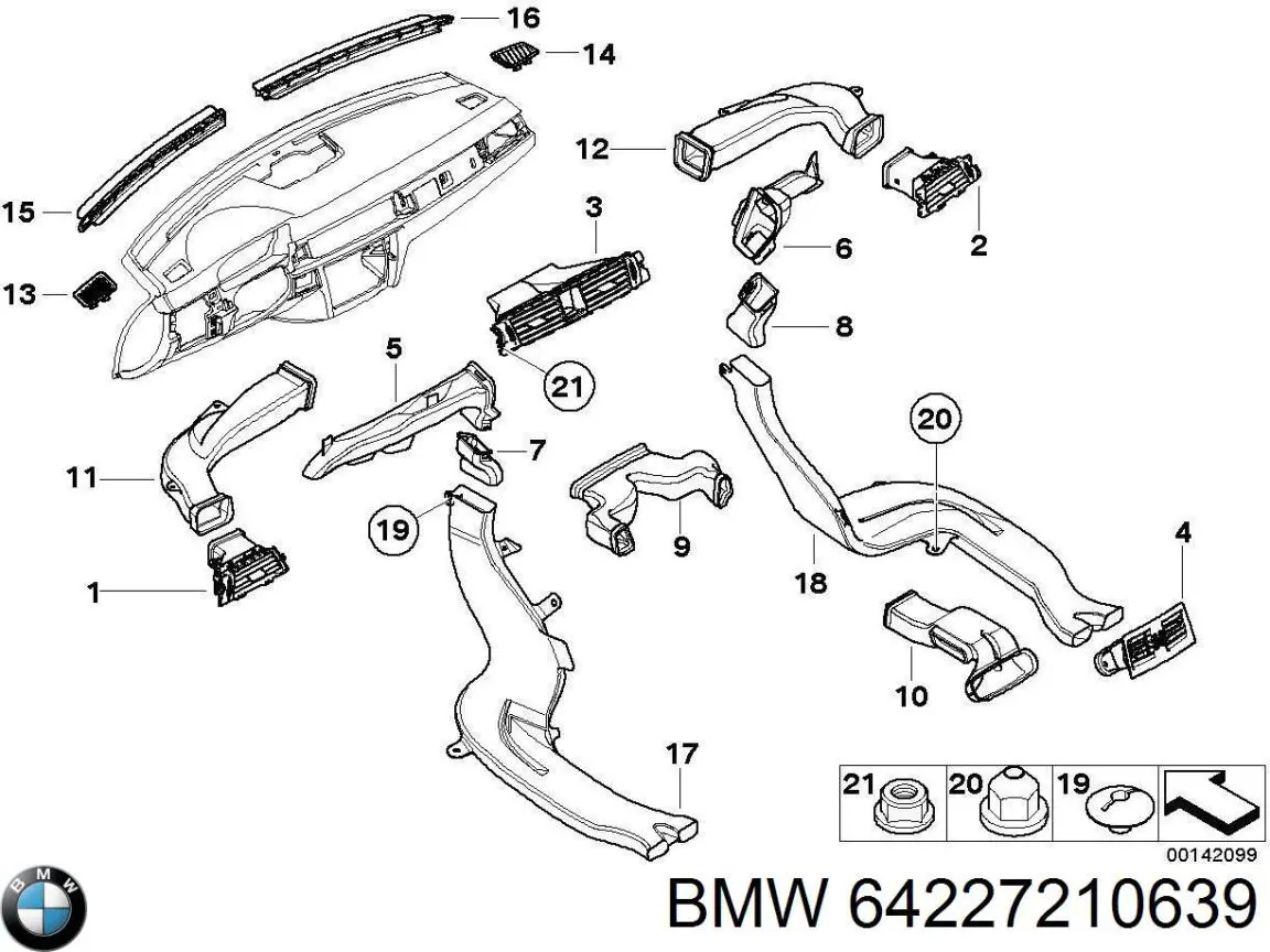64227210639 BMW 