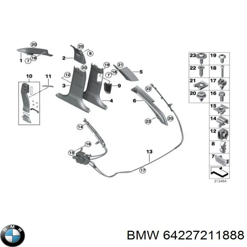  64227211888 BMW