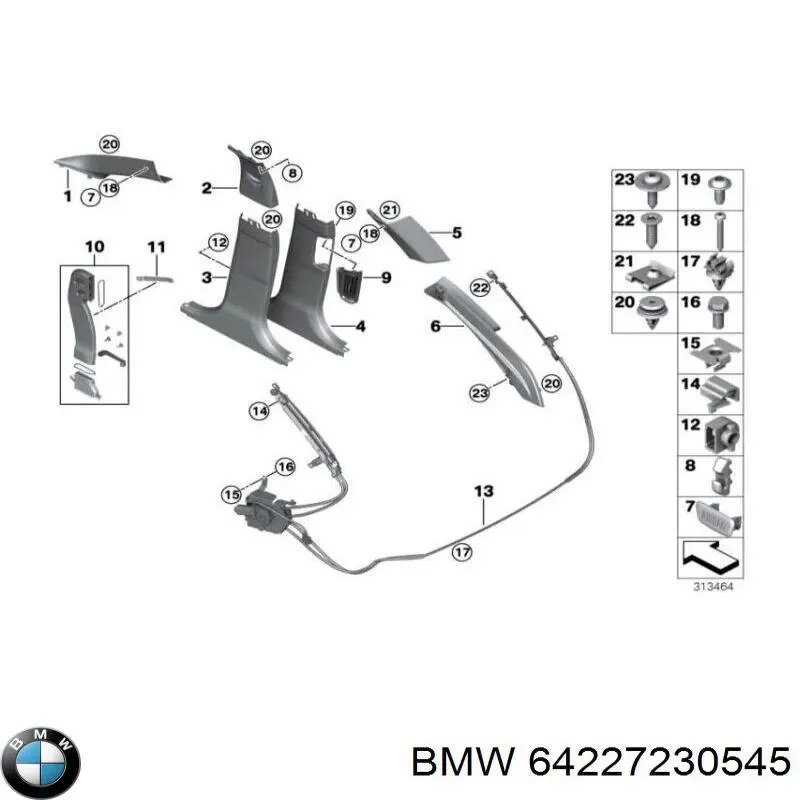  64227230545 BMW