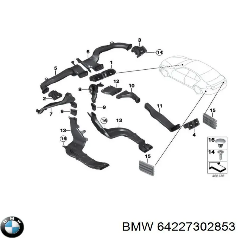 64227302853 BMW 