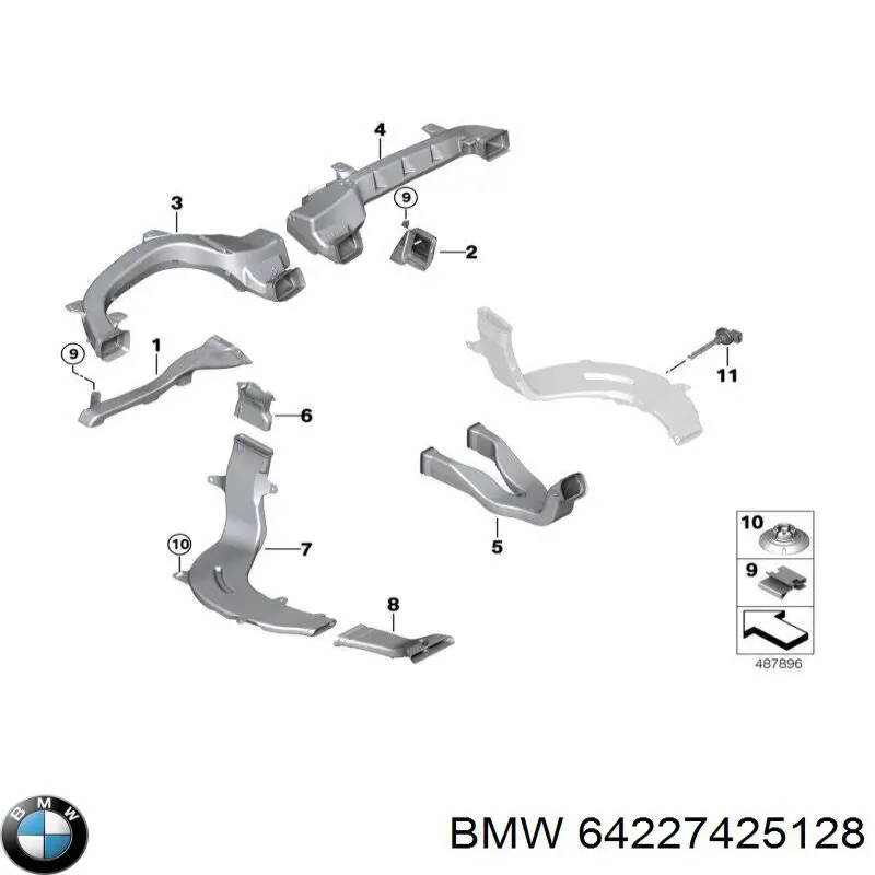 64227425128 BMW 
