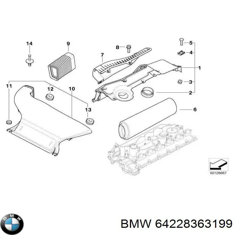  64228363199 BMW