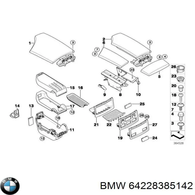 64228385142 BMW 